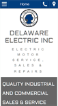 Mobile Screenshot of delawarelectricmotor.com